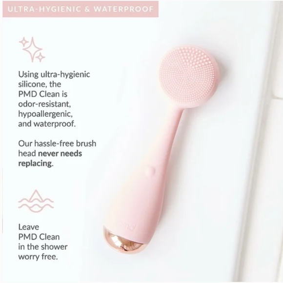 PMD Clean Smart Facial Cleansing Device , PINK, BNIB Sealed + BONUS sheet mask - Picture 2 of 3
